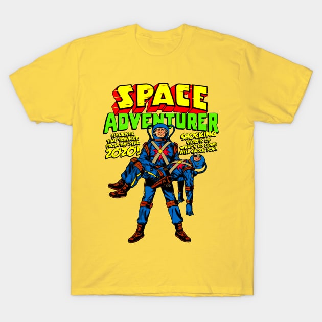 Space Adventurer T-Shirt by Adatude